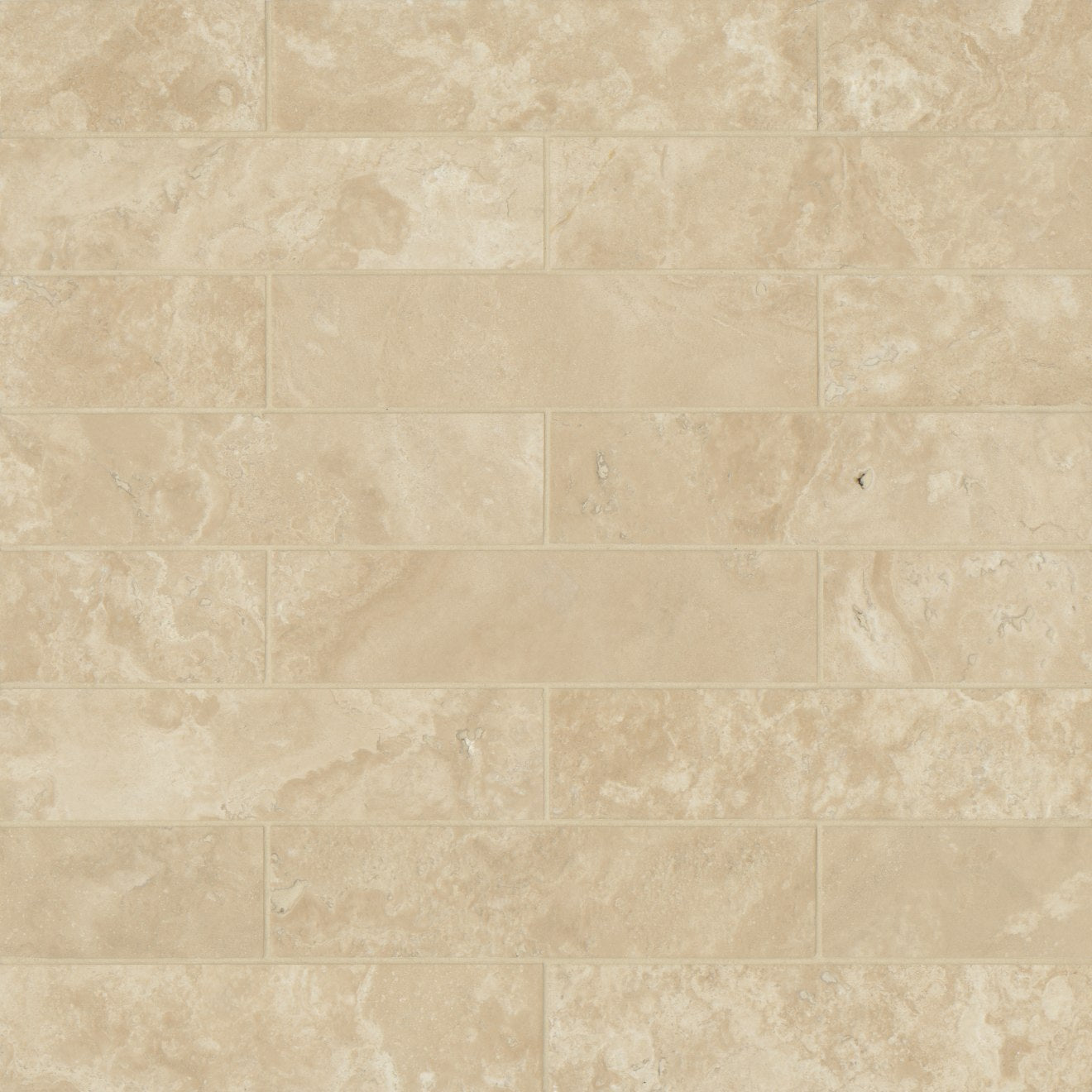 Bedrosians Travertine 3" X 12" Brushed Durango