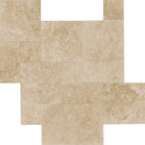 Bedrosians Travertine Pattern 1/2" Brushed 8"x8" - 8"x16" - 16"x16" - 16"x24"  Durango