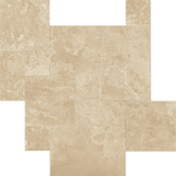 Bedrosians Travertine 3cm Paver Set 8"x8" - 8"x16" - 16"x16" - 16"x24"  Durango