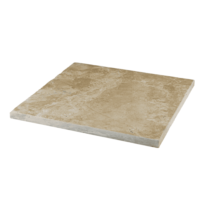 Bedrosians Travertine 24"x24" 3cm Paver Durango