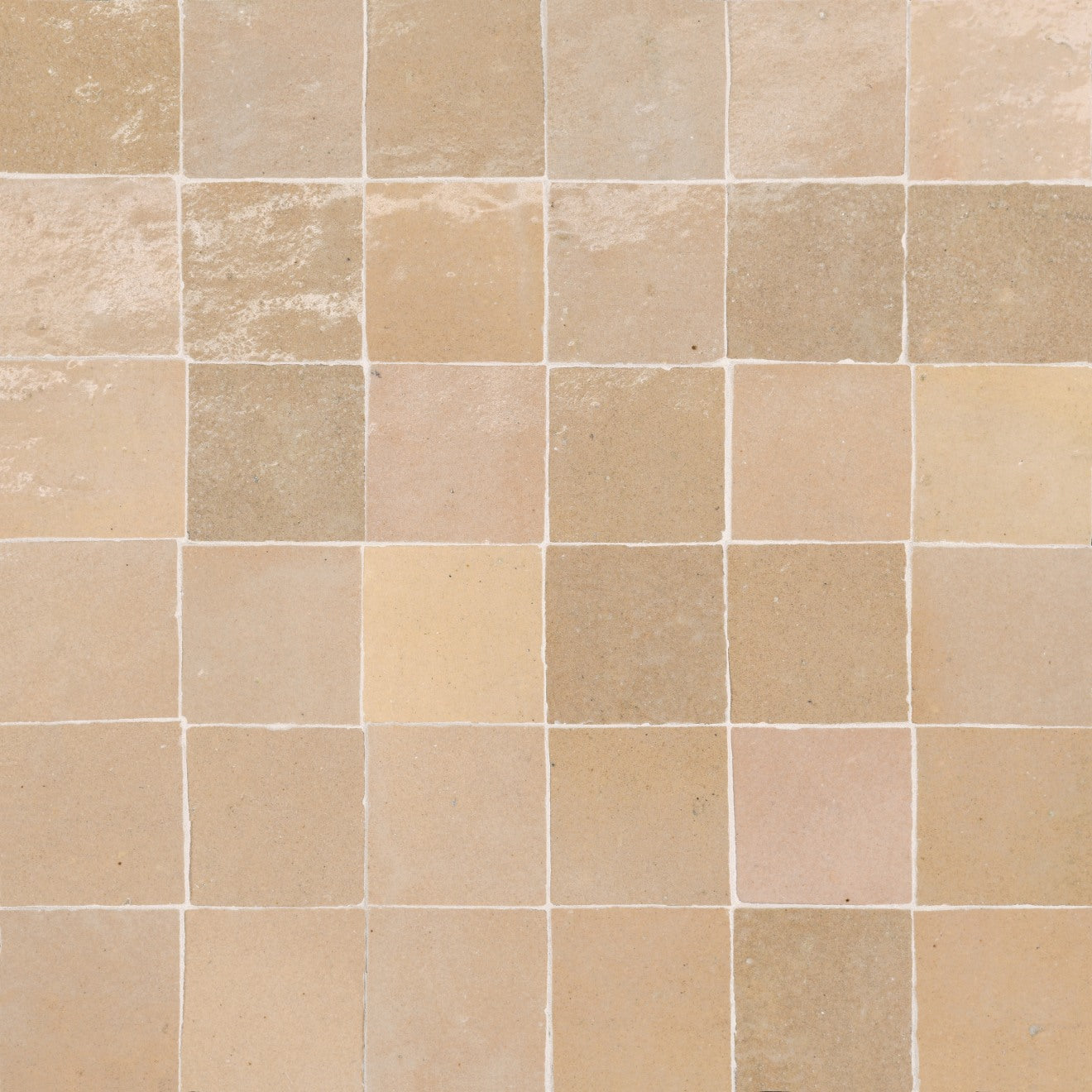 Bedrosians Zagora 12" X 12" Mosaic 2" x 2" Ivoire