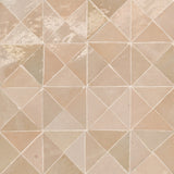 Bedrosians Zagora 12" X 12" Triangle Mosaic Ivoire