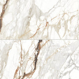 Bedrosians Prati 24" X 48" Polished Calacatta Macchia Vecchia