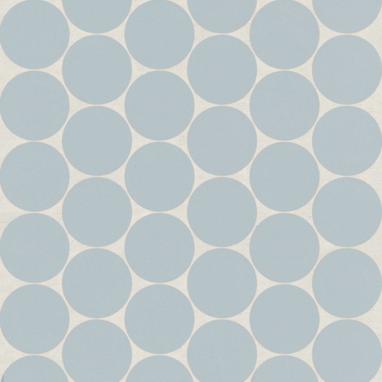 Bedrosians Marin 10.5" X 11.75" Penny Mosaic 2" Misty Blue / Light Blue