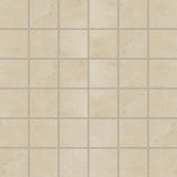 Bedrosians Loft 12" X 12" Mosaic 2" x 2" Almond