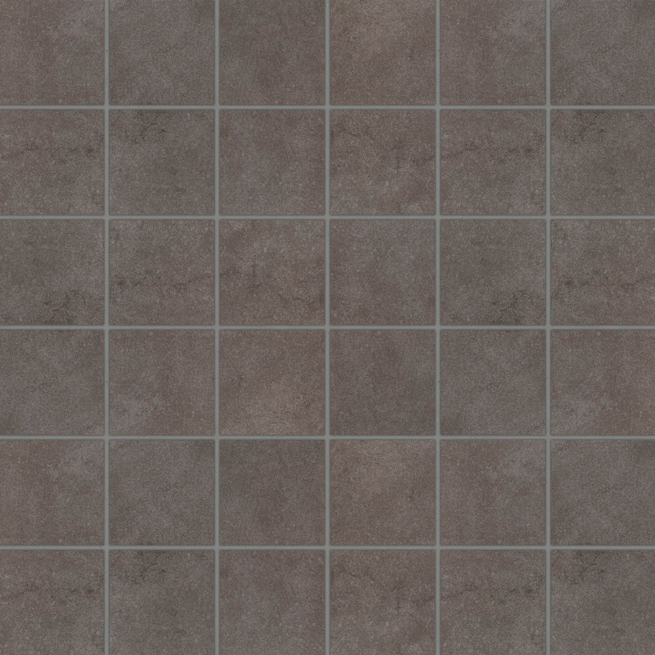 Bedrosians Loft 12" X 12" Mosaic 2" x 2" Dark Grey