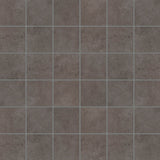 Bedrosians Loft 12" X 12" Mosaic 2" x 2" Dark Grey