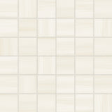 Bedrosians Linear Stone 12" X 12" Mosaic 2" x 2" Beige