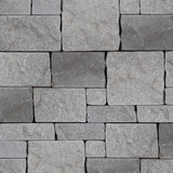 Bedrosians Marble 8"x22" Tumbled Ledger Grey Marble