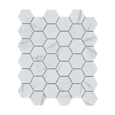 Emser Elegan 11"x13" Hexagon Mosaic 2" Matte