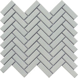 Emser Impact 11"x12" Herringbone Mosaic 1"x3" Matte Gray