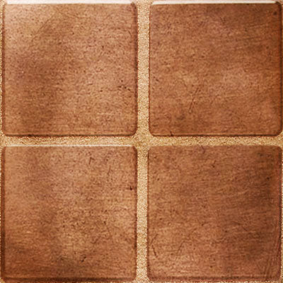 Daltile Metallica 2" X 2" Straight Joint Oxidized Copper