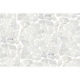 Tile Shop Hampton 12" x 12" Carrara Tumb Cobble White/Gray