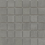 Emser Porto II 12"x12" Mosaic 2"x2" Matte Charcoal