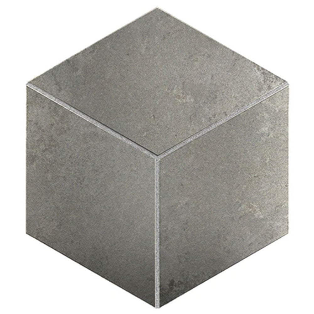 Daltile Emergent 12" X 12" Mosaic 3D Cube Aluminum