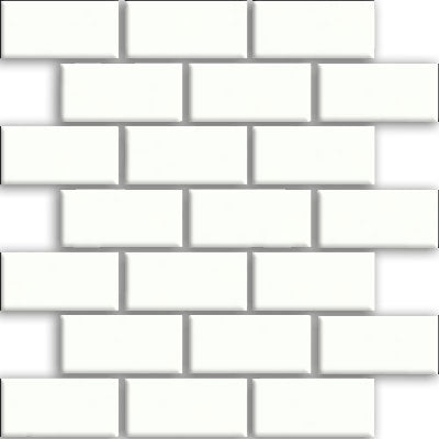 Daltile Rittenhouse Square 2" X 4" Brick Joint Arctic White