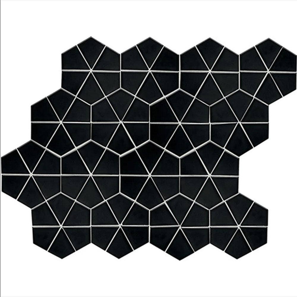 Daltile Stage Craft 6" X 6" Glossy Black