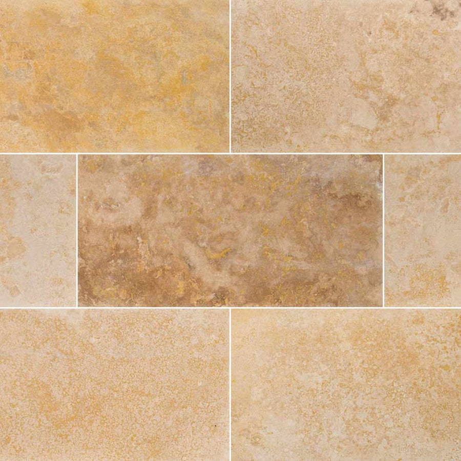 MS International Travertine 12" x 24"  Angelica Gold