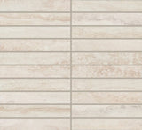 Daltile Calligo 12'' X 10'' Stacked Mosaic 1'' X 6''Matte Tusk