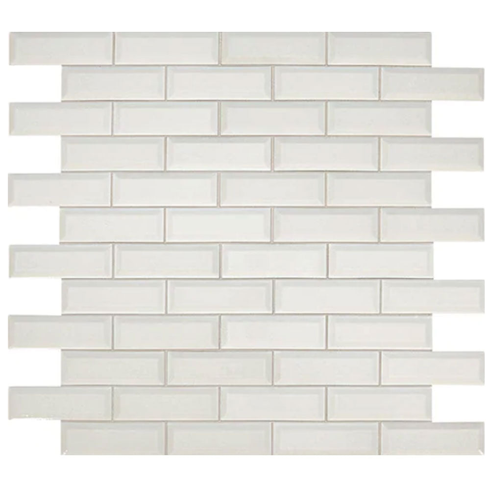 Daltile Revalia Remix 2" X 6" Brick Joint Beveled Centennial White