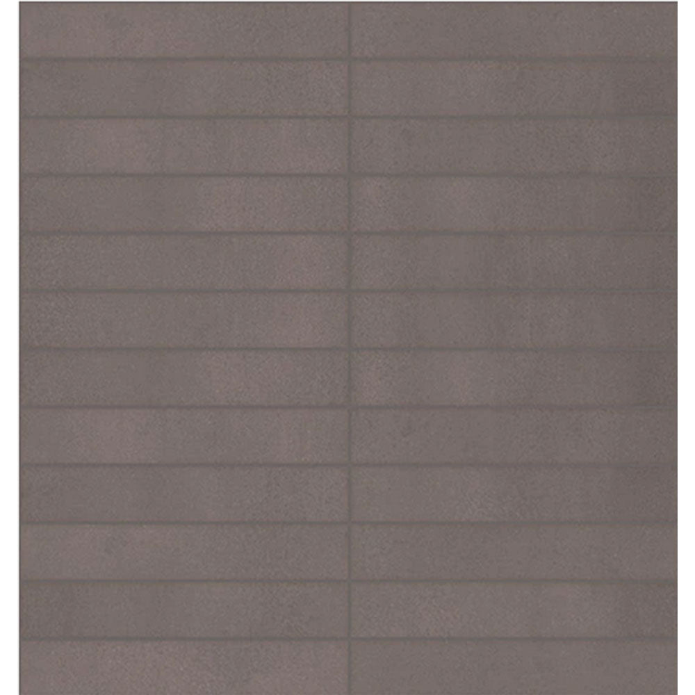 Daltile Synchronic 1" X 6" Straight Joint Charcoal