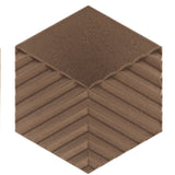 Daltile Stare Electric 5" X 6" Tread Charge Bronze