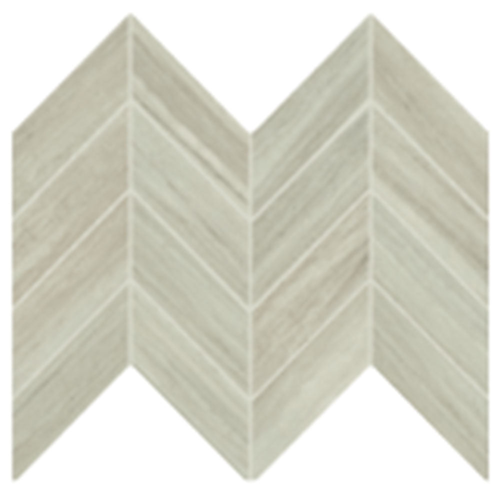 Daltile Articulo 2" X 5" Mosaic Chevron Column Grey