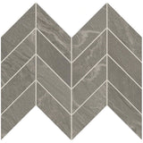 Daltile Vertuo 2" X 5" Chevron, Microban Composer