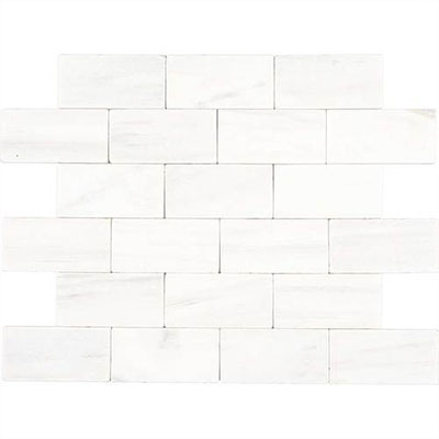 Daltile Marble 3" X 6" Tumbled Contempo White