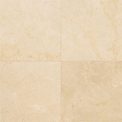 Daltile Marble 12" X 24" Honed Crema Marfil El