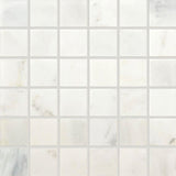 Daltile Marble 2" X 2" Honed First Snow Eleg