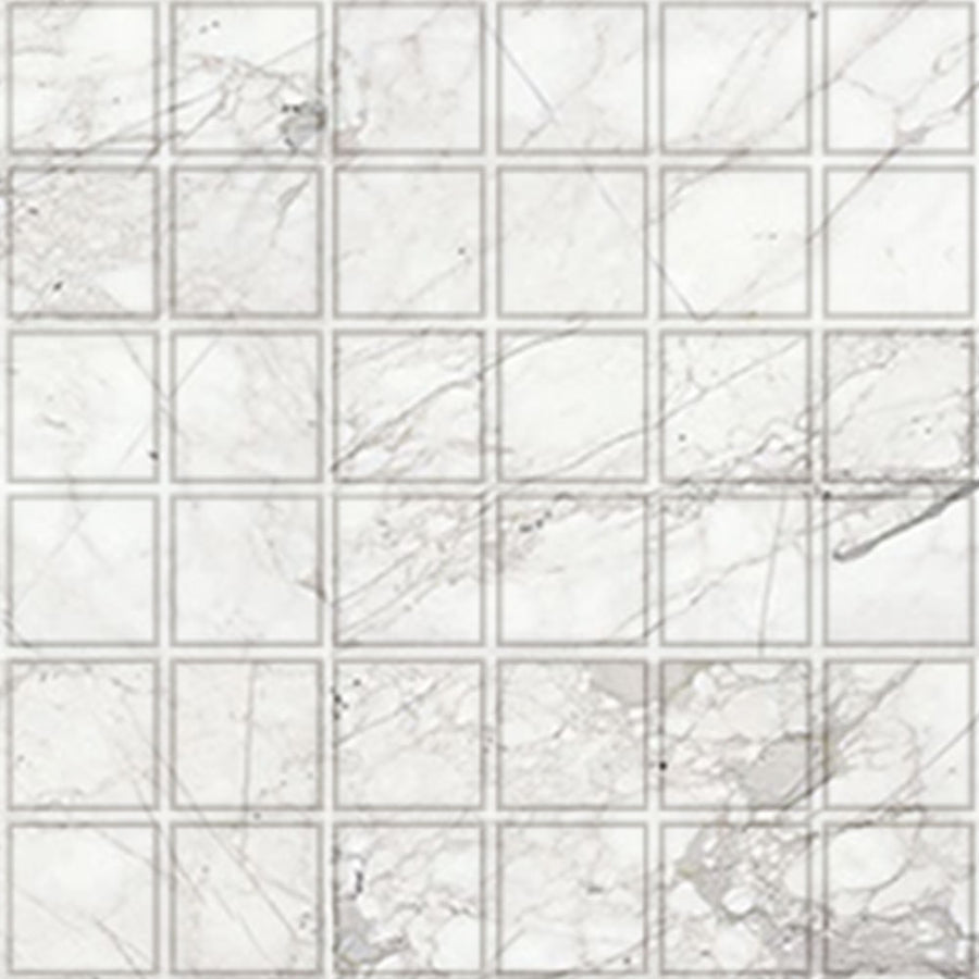 Daltile Marble 2" X 2" Honed Venetian Calacatta