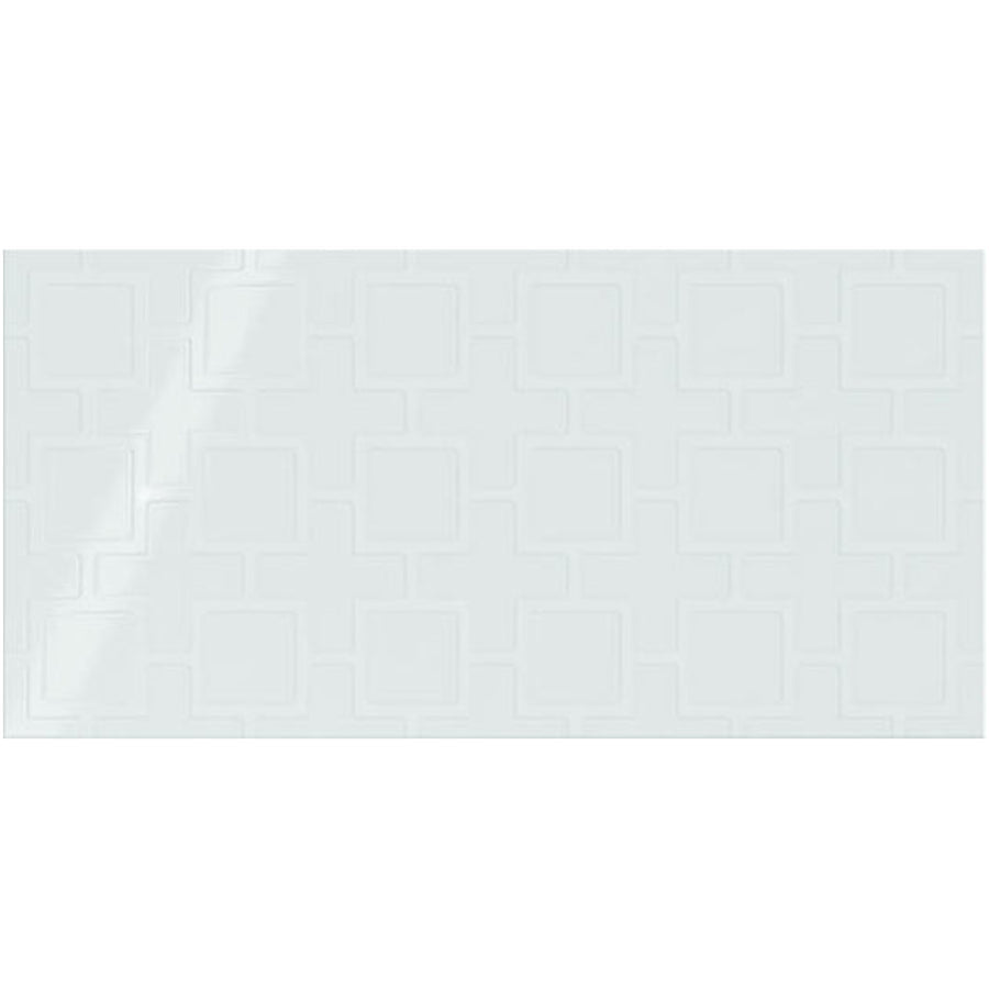 Daltile Showscape 12" X 24" Square Lattice Stylish White