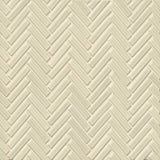 Bedrosians 90 1/2x2 Herringbone Mosaic - Gloss 11" x 12.25" Off White