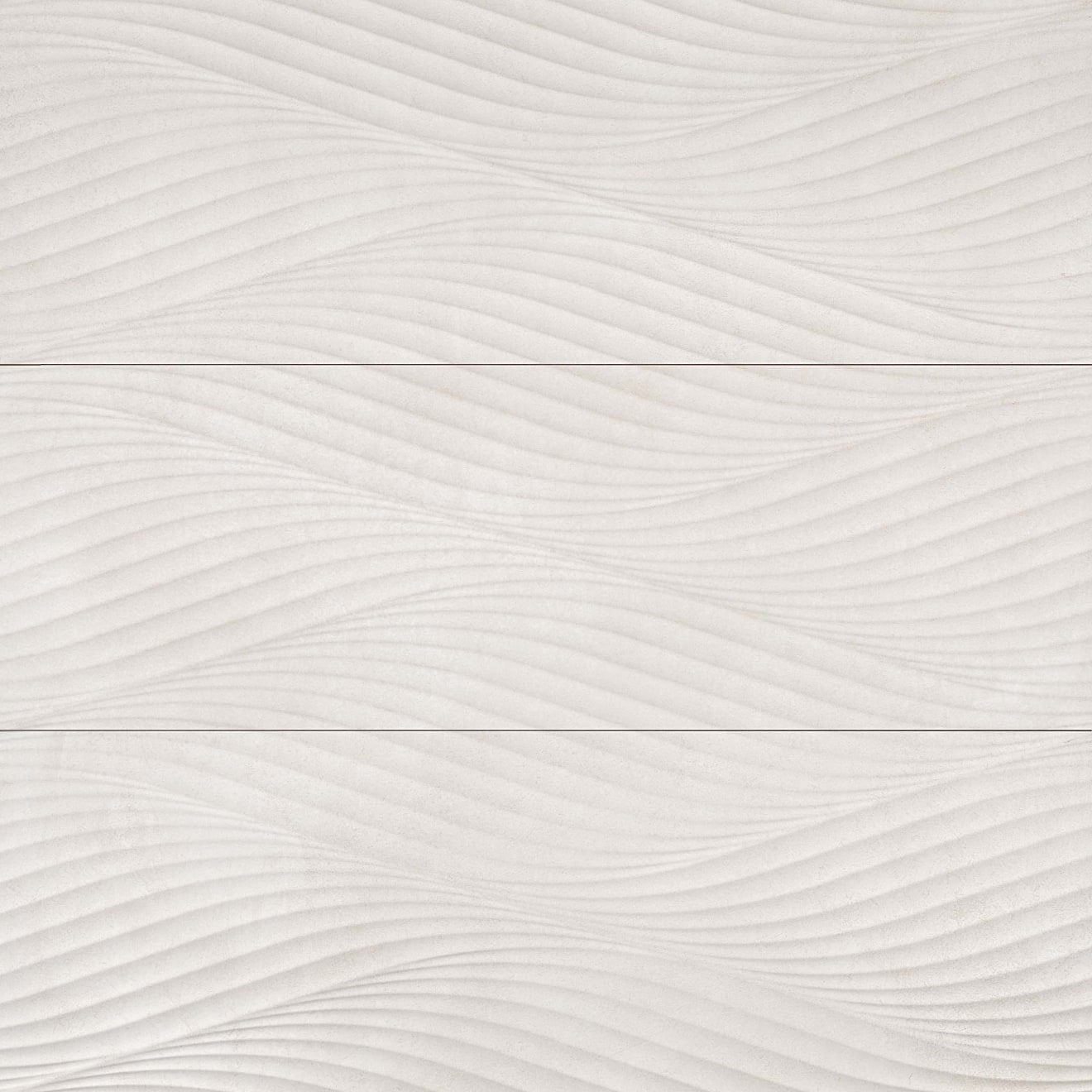 Bedrosians Donna 13" x 40" Matte Wave Deco Sand