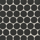 Bedrosians Makoto 10" x 10" Round Matte  Kuroi Black