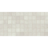 Daltile Slate Attache 2" X 2" Straight Joint Meta White