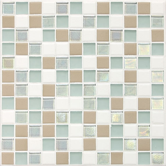 Daltile Coastal Keystones 1" X 1" Mosaic Trade Wind