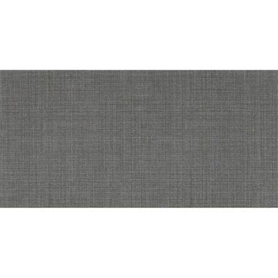 Daltile Fabric Art 12" X 24" Modern Textile Modern Textile Dark Gray