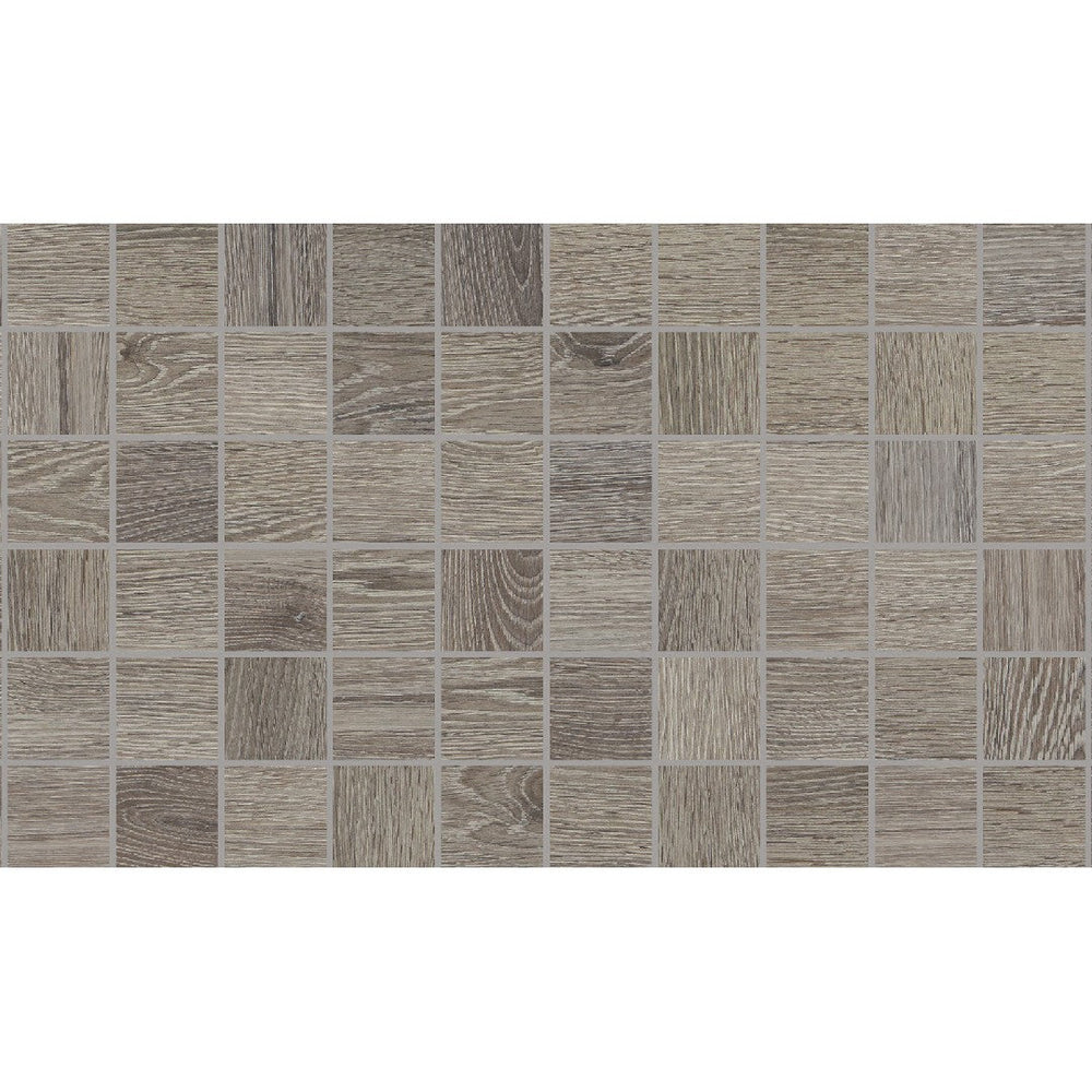 Daltile Emerson Wood 12'' X 24'' Straight Mosaic 2'' X 2'' Matte Balsam Fir