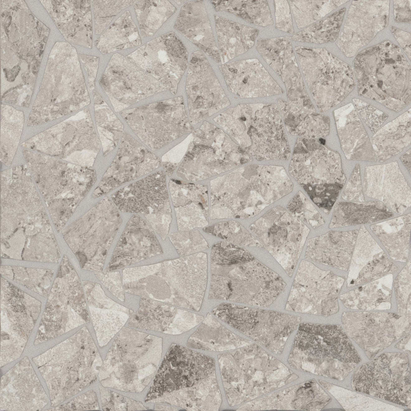 Bedrosians Frammenta 12" x 12" Light Grey