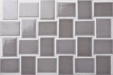 Emser Hanami 9"x13" Mosaic 6.2 Polished Gray