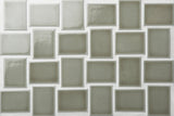 Emser Hanami 9"x13" Mosaic 6.2 Polished Olive