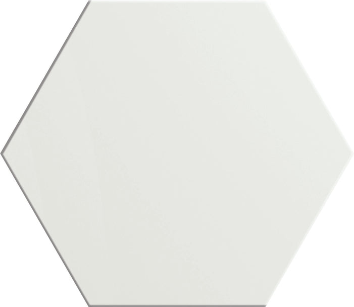 Emser Heksa 8"x9" Hex White