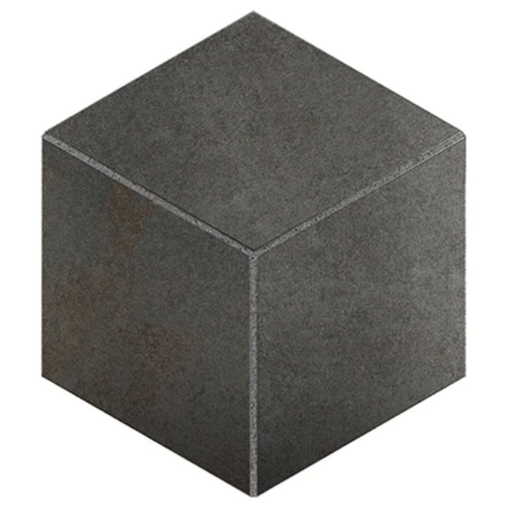 Daltile Emergent 12" X 12" Mosaic 3D Cube Iron