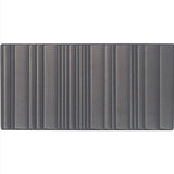 Daltile Industrial Metals 3" X 6" Grooved Iron