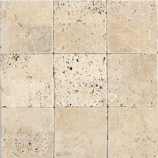 Daltile Travertine 4" X 12" Tumbled Ivory Classico