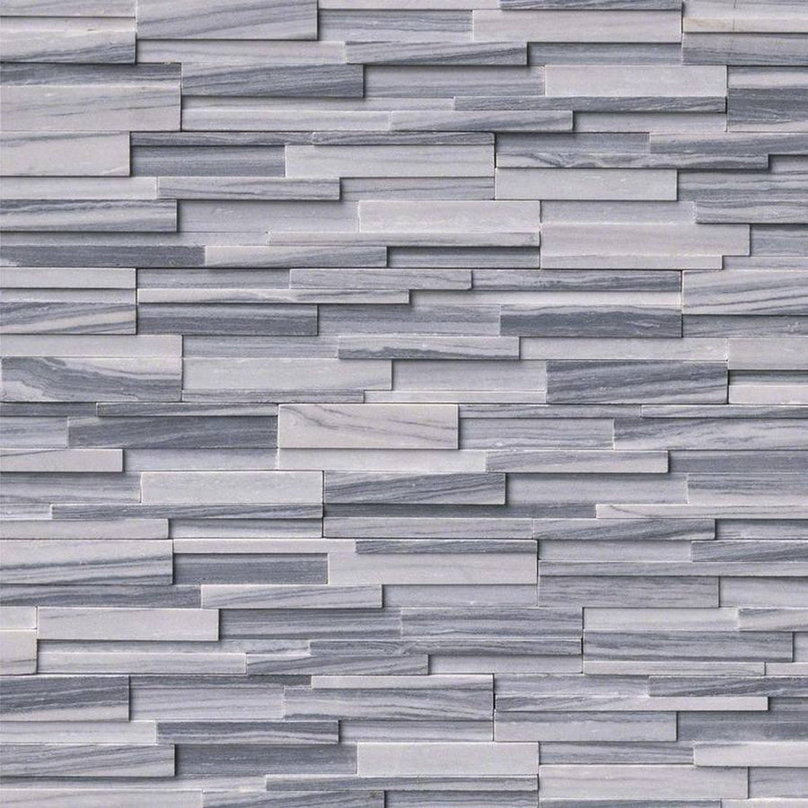 MS International Rockmount 6" x 24" 3D Ledger Panel Alaska Gray