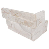 MS International Rockmount 6" x 18" SplitFace Ledger Corner Royal White