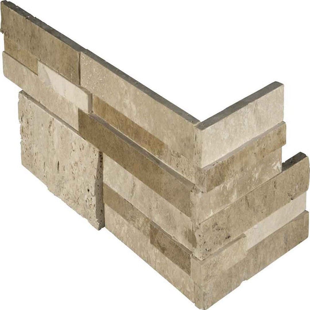 MS International Rockmount 6" x 12" 3D Ledger Corner Casa Blend Multi Finish